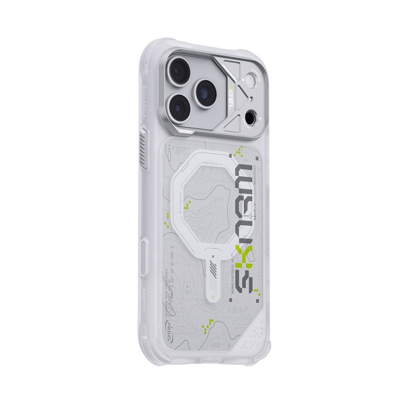 Apple iPhone 18 Pro Kılıf M-safe Şarj Özellikli Skinarma Sonar Kapak - 25