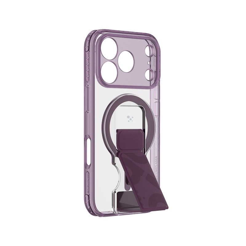 Apple iPhone 18 Pro Kılıf M-safe Şarj Özellikli Standlı Amazingthing Titan Pro Grip Stand Serisi Kapak - 10