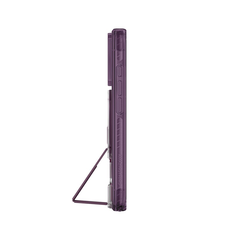 Apple iPhone 18 Pro Kılıf M-safe Şarj Özellikli Standlı Amazingthing Titan Pro Grip Stand Serisi Kapak - 11