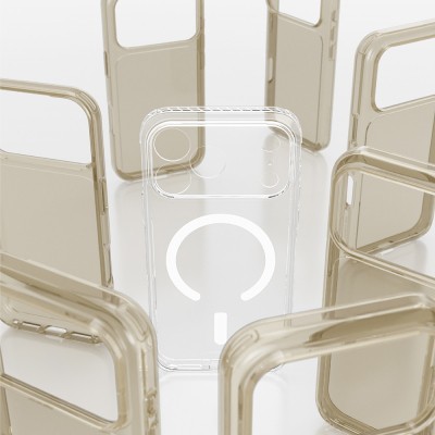 Apple iPhone 18 Pro Kılıf M-safe Şarj Özellikli Standlı Amazingthing Titan Pro Grip Stand Serisi Kapak - 13
