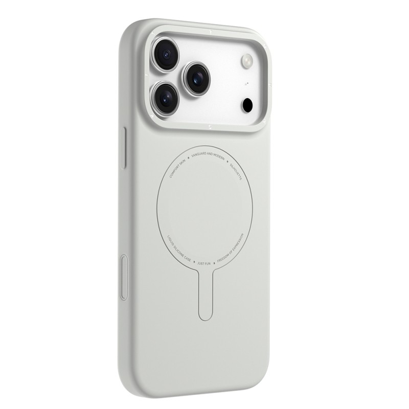 Apple iPhone 18 Pro Kılıf M-Safe Şarj Özellikli Youngkit Morandi Serisi Kapak - 15