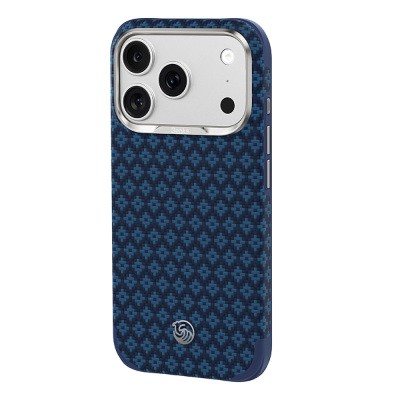 Apple iPhone 18 Pro Kılıf M-Safe Şarj Özellikli Yükseltilmiş Kamera Çerçeveli Benks ArmorGrid ArmorEdge X9 Serisi Kevlar Karbon Kapak - 7