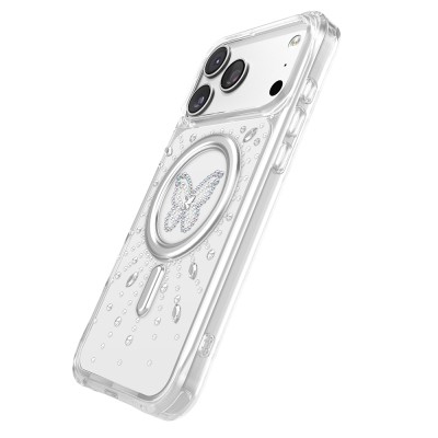 Apple iPhone 18 Pro Kılıf M-Safe Şarj Özellikli Zore Paris Mova Sert PC Kapak - 7