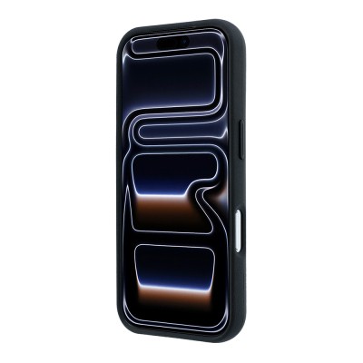 Apple iPhone 18 Pro Kılıf Mercedes Benz Orjinal Lisanslı M-safe Şarj Özellikli 360 Derece Dönebilen Standlı Metal Logolu PU Kapak - 5