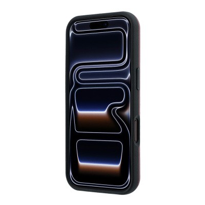 Apple iPhone 18 Pro Kılıf Mercedes Benz Orjinal Lisanslı M-safe Şarj Özellikli 3D Metal Logolu Crossed Lines Kapak - 6