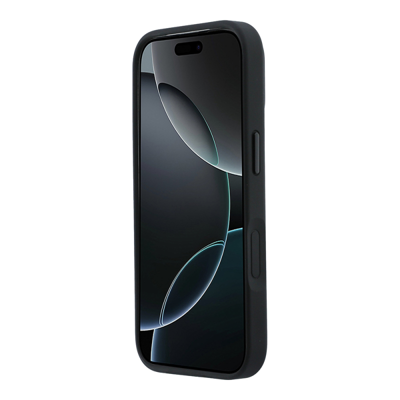 Apple iPhone 18 Pro Kılıf Mercedes Benz Orjinal Lisanslı M-safe Şarj Özellikli 3D Metal Logolu Crossed Lines Kapak - 13
