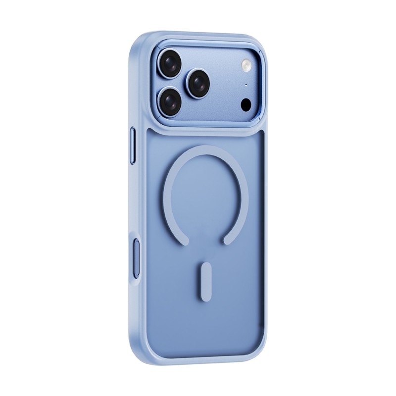 Apple iPhone 18 Pro Kılıf Wiwu FGG-012 ArmorPro Serisi M-safe Şarj Özellikli Parmak İzi Bırakmayan Kılıf - 8
