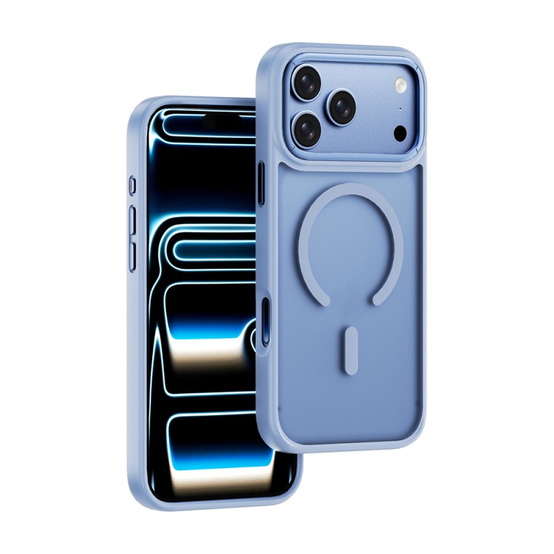 Apple iPhone 18 Pro Kılıf Wiwu FGG-012 ArmorPro Serisi M-safe Şarj Özellikli Parmak İzi Bırakmayan Kılıf - 17