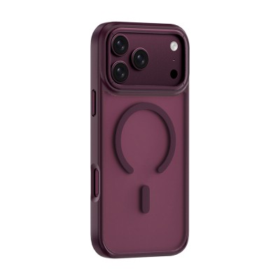 Apple iPhone 18 Pro Kılıf Wiwu FGG-012 ArmorPro Serisi M-safe Şarj Özellikli Parmak İzi Bırakmayan Kılıf - 9