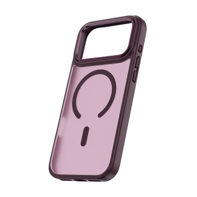 Apple iPhone 18 Pro Kılıf Wiwu FGG-012 ArmorPro Serisi M-safe Şarj Özellikli Parmak İzi Bırakmayan Kılıf - 13