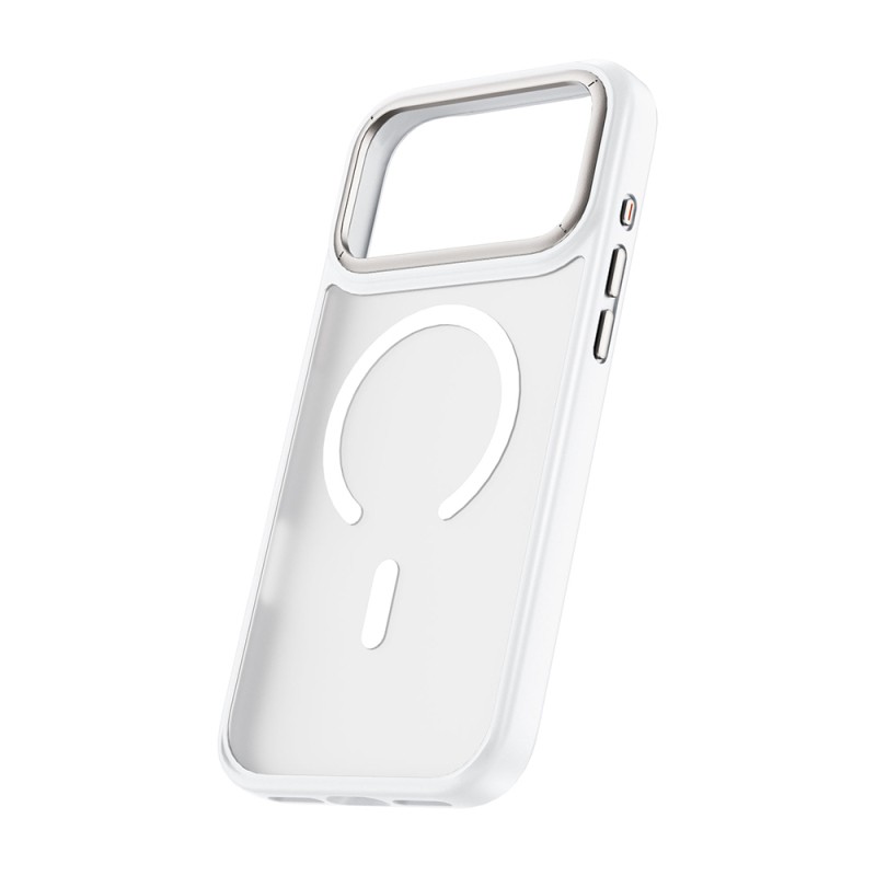 Apple iPhone 18 Pro Kılıf Wiwu FGG-012 ArmorPro Serisi M-safe Şarj Özellikli Parmak İzi Bırakmayan Kılıf - 28