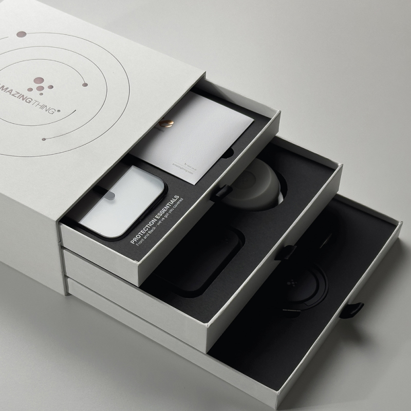 Apple iPhone 18 Pro Max Amazingthing Premium Noir Kit Titan Vision Safir Kamera Lens Koruyucu ve Aksesuar Seti - 1