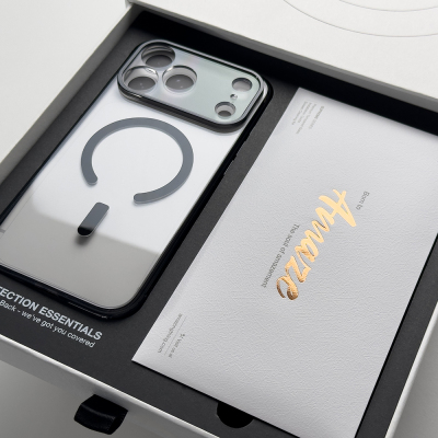 Apple iPhone 18 Pro Max Amazingthing Premium Noir Kit Titan Vision Safir Kamera Lens Koruyucu ve Aksesuar Seti - 6