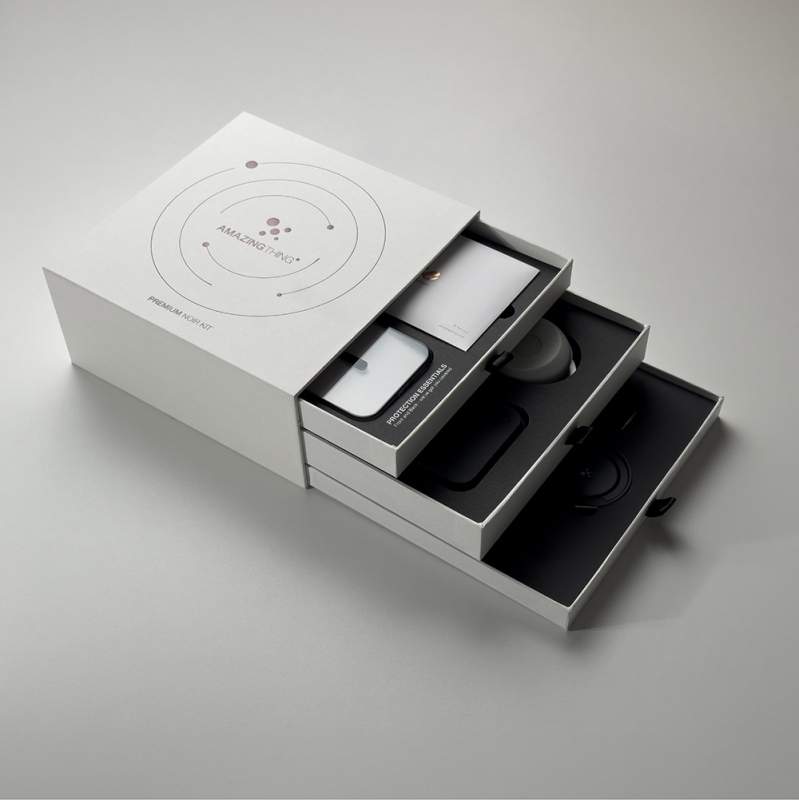 Apple iPhone 18 Pro Max Amazingthing Premium Noir Kit Titan Vision Safir Kamera Lens Koruyucu ve Aksesuar Seti - 9