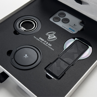 Apple iPhone 18 Pro Max Amazingthing Premium Noir Kit Titan Vision Sapphire Camera Lens Protector and Accessory Set - 10