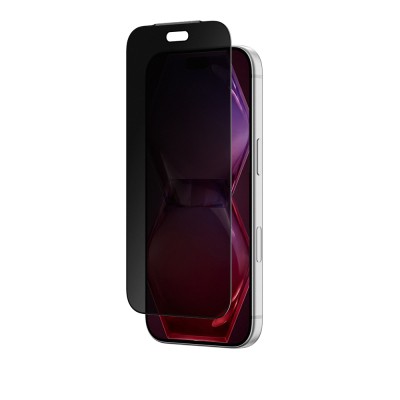 Apple iPhone 18 Pro Max Amazingthing Titan Privacy Matte Fingerprint-Resistant Tempered Glass Screen Protector - 3