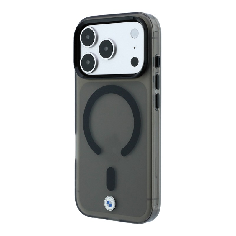 Apple iPhone 18 Pro Max Case BMW Original Licensed M-Safe Charging Feature Metal Logo Frosted IML Print Cover - 4