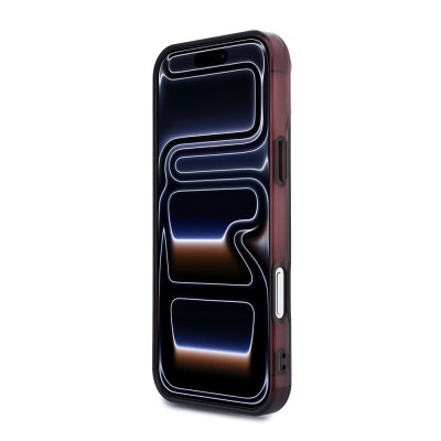 Apple iPhone 18 Pro Max Case – Genuine Licensed AMG – M-Safe Charging Compatible – Transparent Bicolor Block Cover with IML Printed Logo - 5