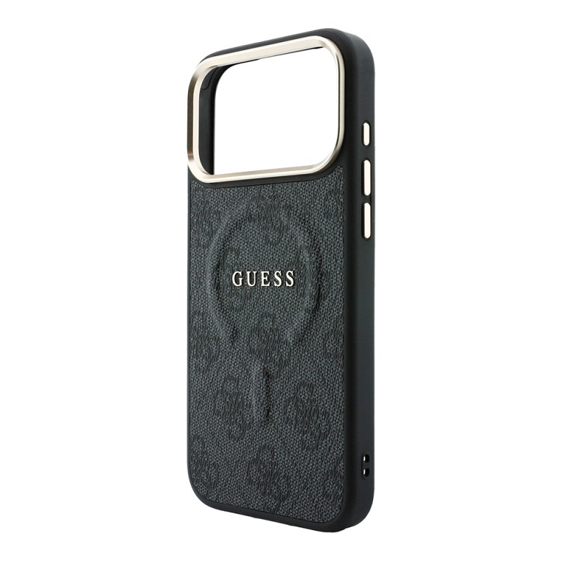Apple iPhone 18 Pro Max Case – Genuine Licensed Guess – MagSafe Compatible – Metal Camera Bezel – C-Magnet – 4G Pattern & Logo – Cover - 14