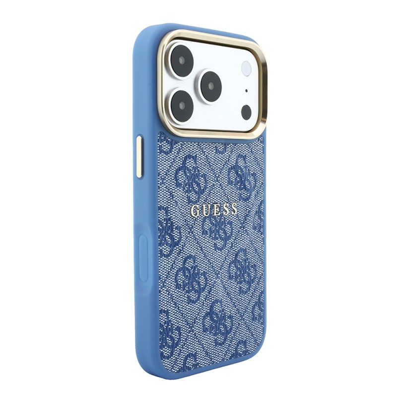 Apple iPhone 18 Pro Max Case – Genuine Licensed Guess – MagSafe Compatible – Metal Camera Bezel – C-Magnet – 4G Pattern & Logo – Cover - 20