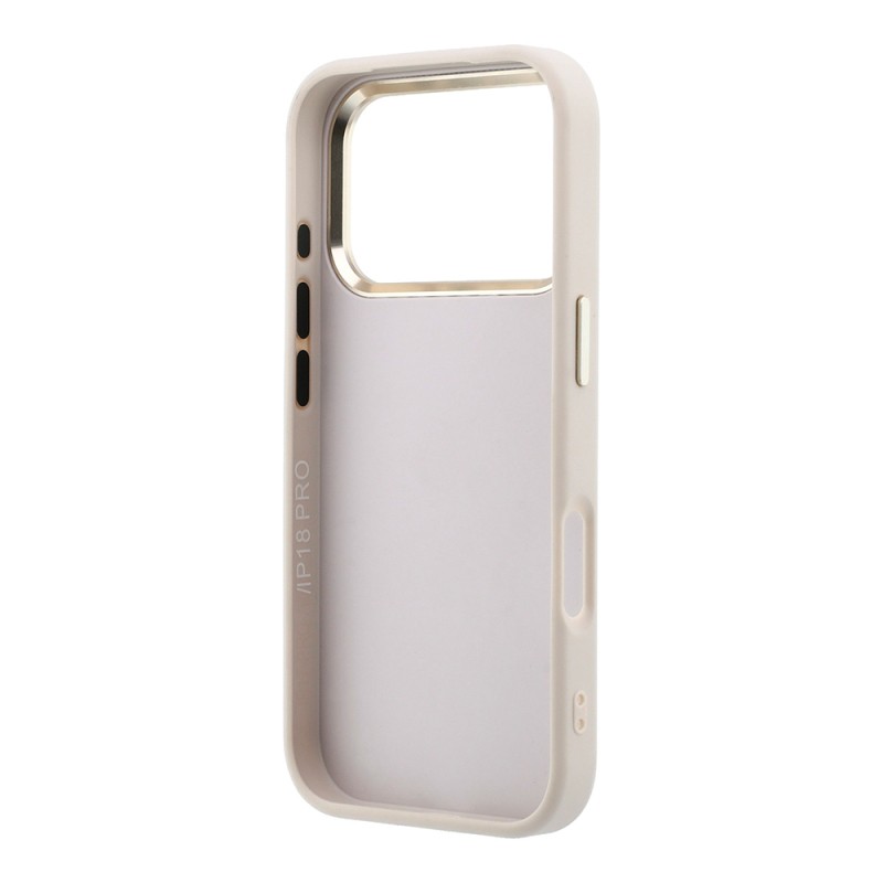 Apple iPhone 18 Pro Max Case Guess Original Licensed 4G Large Resin Logo PU Cover - 24