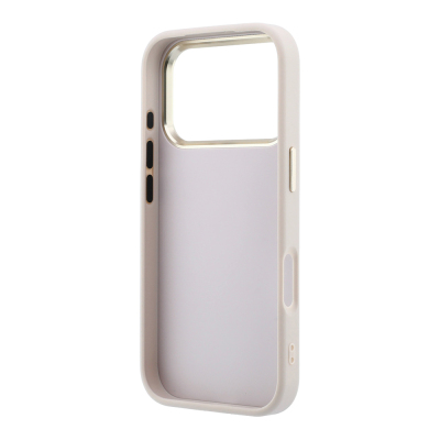 Apple iPhone 18 Pro Max Case Guess Original Licensed 4G Large Rhinestone Resin Logo PU Cover - 24