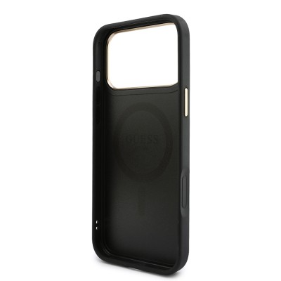 Apple iPhone 18 Pro Max Case Guess Original Licensed Card Holder 4G Pattern Letter Logo Cover - 18