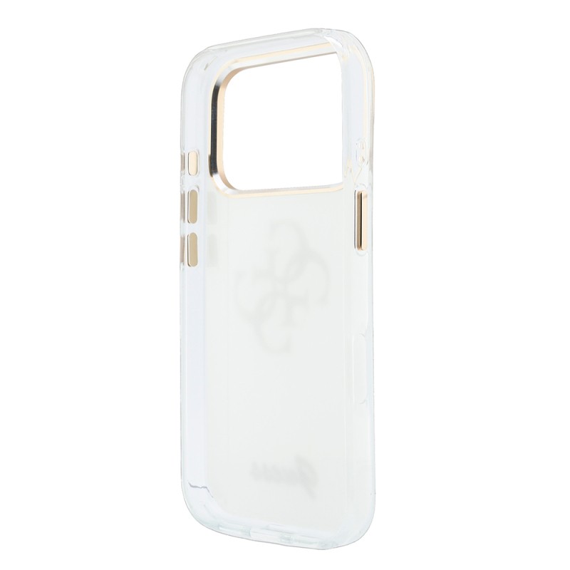 Apple iPhone 18 Pro Max Case Guess Original Licensed Silicone Cover with Large Metal Logo and Text/4G Design. - 11