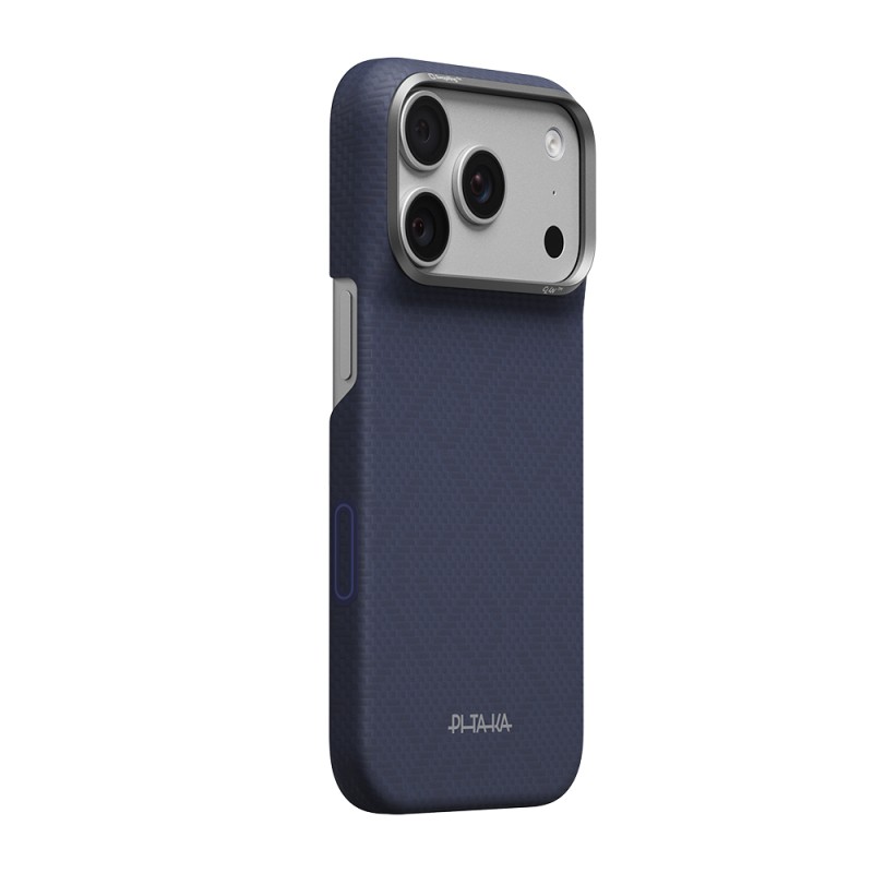 Apple iPhone 18 Pro Max Case M-safe Charging Enabled Aramid Carbon Fiber Pitaka Weaving Series Cover - 4