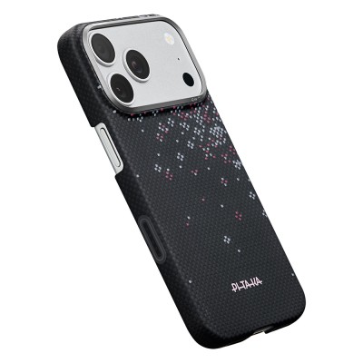 Apple iPhone 18 Pro Max Case M-safe Charging Enabled Aramid Fiber Pitaka Sakura Hours Series Cover - 11