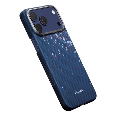 Apple iPhone 18 Pro Max Case M-safe Charging Enabled Aramid Fiber Pitaka Sakura Hours Series Cover - 15