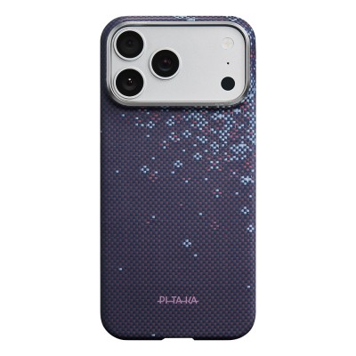 Apple iPhone 18 Pro Max Case M-safe Charging Enabled Aramid Fiber Pitaka Sakura Hours Series Cover - 4