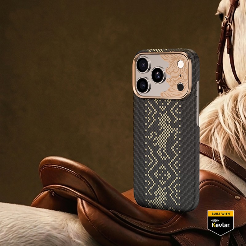 Apple iPhone 18 Pro Max Case M-safe Charging Feature Benks ArmorAir Knight Series C1 Kevlar Elevated Camera Frame Cover - 14