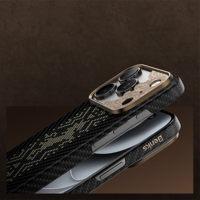 Apple iPhone 18 Pro Max Case M-safe Charging Feature Benks ArmorAir Knight Series C1 Kevlar Elevated Camera Frame Cover - 15