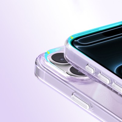 Apple iPhone 18 Pro Max Case M-Safe Charging Feature Original Swarovski Crystal Embellished Zore Paris Rovix Hard PC Cover - 11