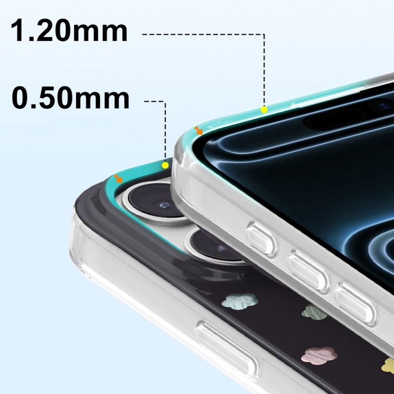 Apple iPhone 18 Pro Max Case M-Safe Charging Feature Zore Paris Axen Hard PC Cover - 24