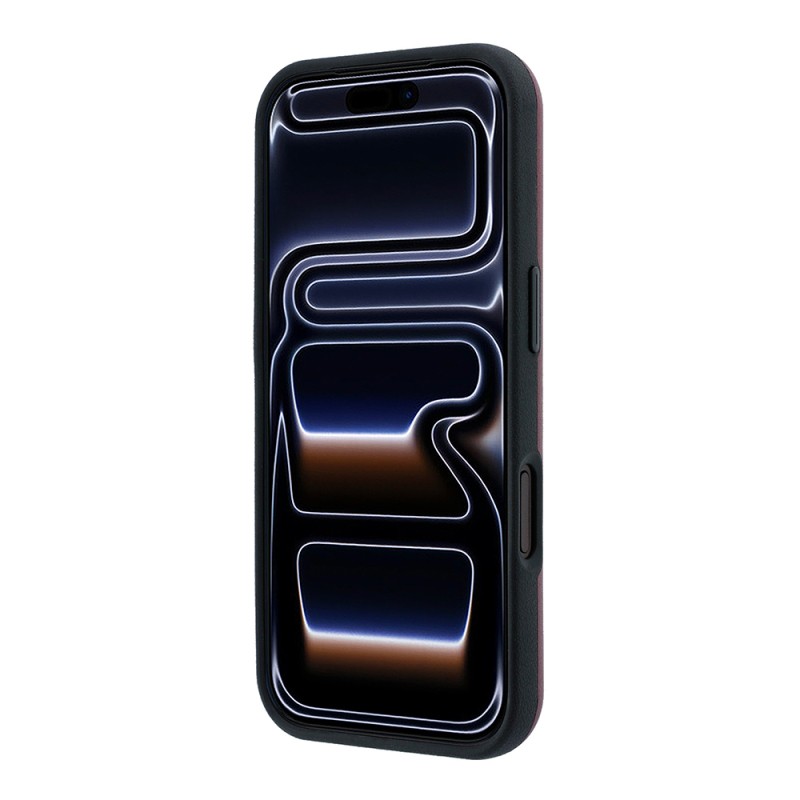Apple iPhone 18 Pro Max Case Mercedes Benz Original Licensed M-safe Charging Enabled 360 Degree Rotating Stand PU Metal Logo Cover - 5