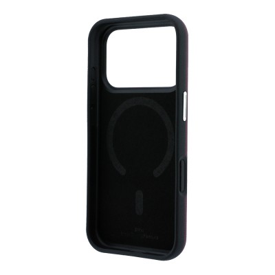 Apple iPhone 18 Pro Max Case Original Licensed BMW M-Safe Charging Feature Design PU Metal Logo Cover - 13