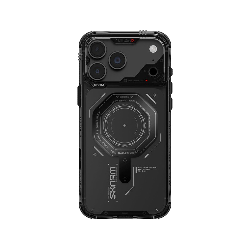 Apple iPhone 18 Pro Max Case SkinArma M-safe Charging Enabled Airbag Design Magma Cover - 18