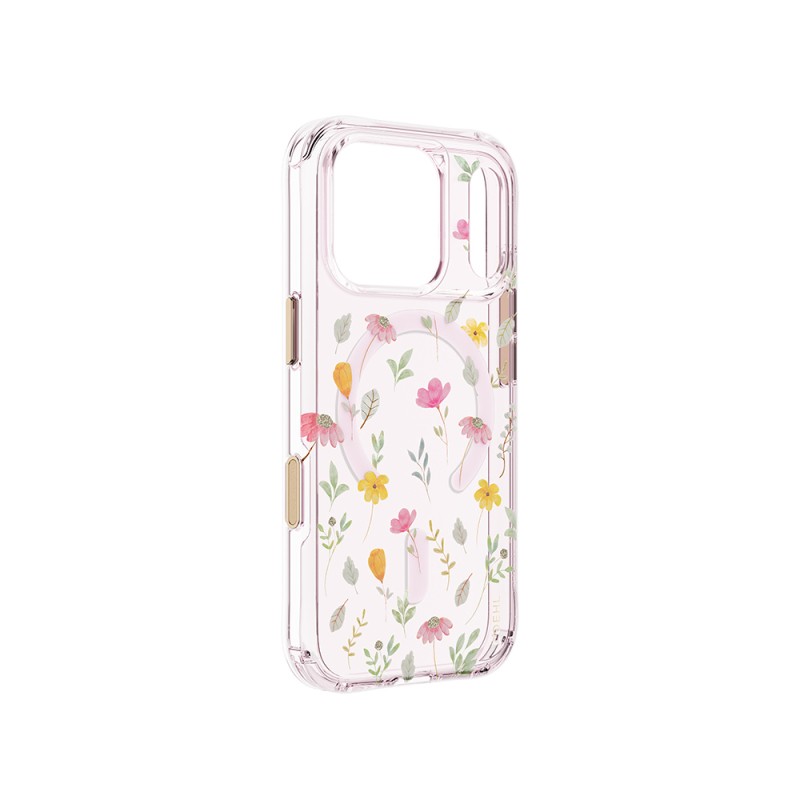Apple iPhone 18 Pro Max Case with M-safe Charging Feature, Floral Design, Coehl Evie Series Cover - 3