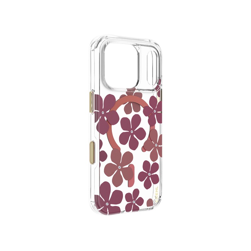 Apple iPhone 18 Pro Max Case with M-safe Charging Feature, Floral Design, Coehl Mila Series Cover - 4