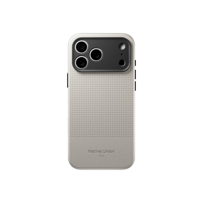 Apple iPhone 18 Pro Max Case with M-safe Charging Feature, Leather Textured, Native Union 2025 Active Series Cover - 2