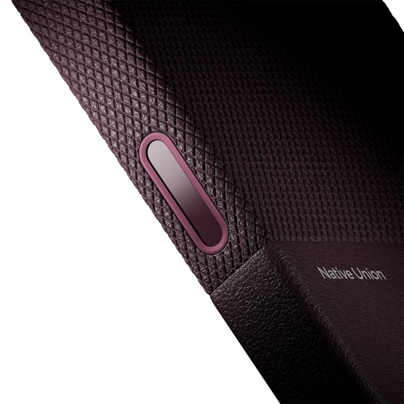 Apple iPhone 18 Pro Max Case with M-safe Charging Feature, Leather Textured Native Union RE Classic Series Cover - 12