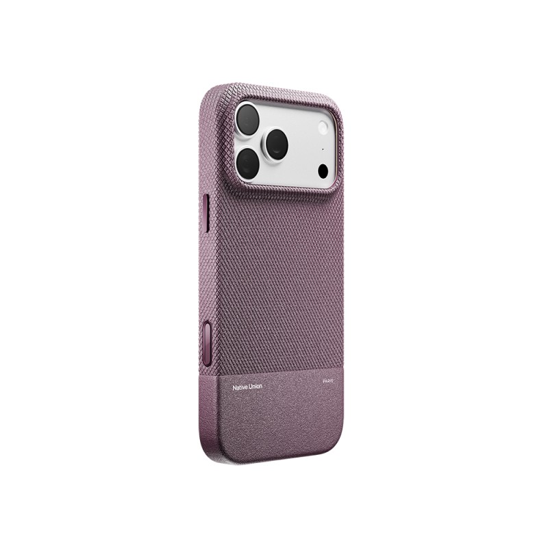 Apple iPhone 18 Pro Max Case with M-safe Charging Feature, Leather Textured Native Union RE Classic Series Cover - 5