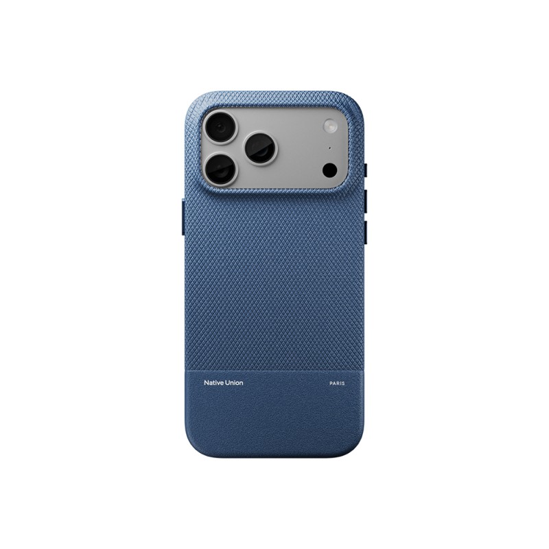 Apple iPhone 18 Pro Max Case with M-safe Charging Feature, Leather Textured Native Union RE Classic Series Cover - 3