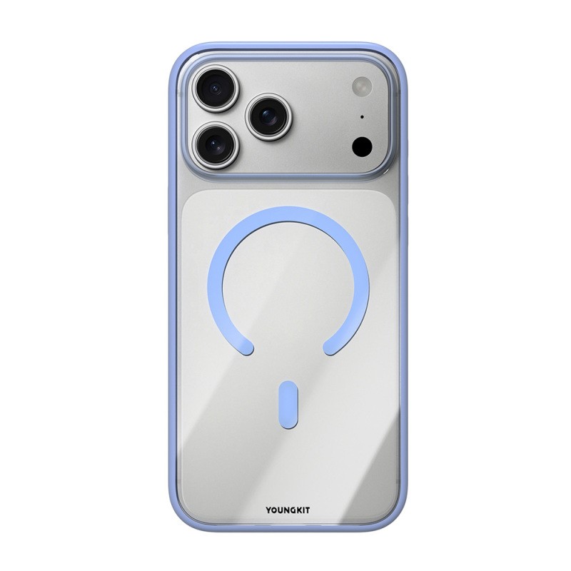 Apple iPhone 18 Pro Max Case with M-safe Charging Feature, Youngkit Clear Series Cover - 3