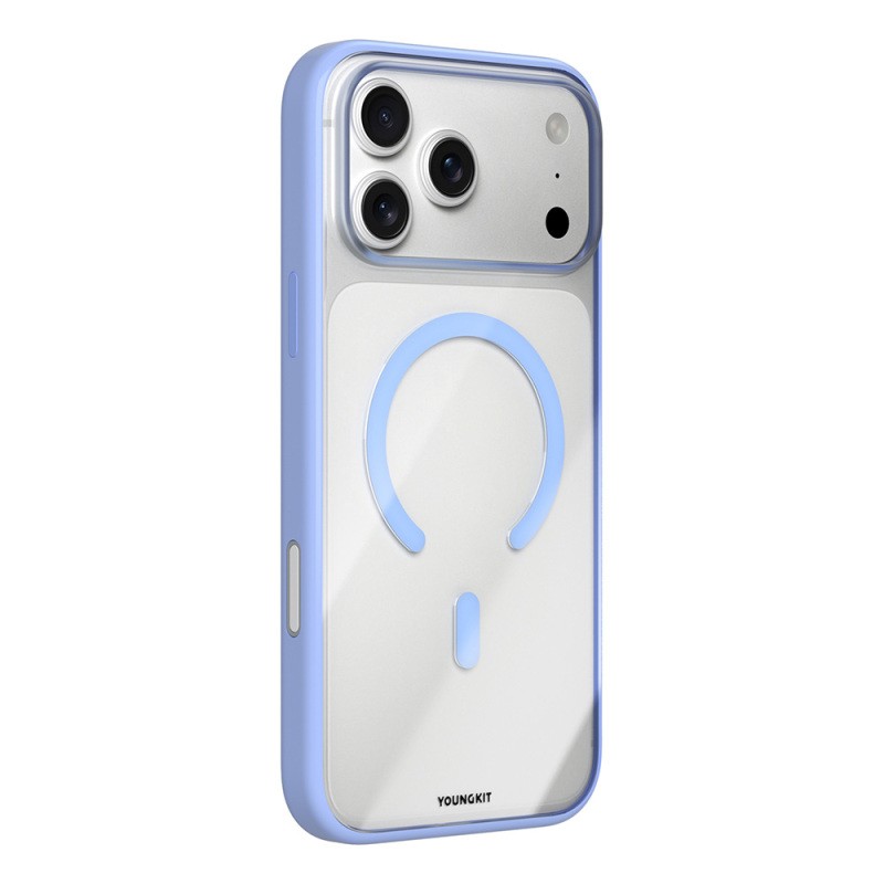 Apple iPhone 18 Pro Max Case with M-safe Charging Feature, Youngkit Clear Series Cover - 4