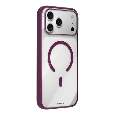 Apple iPhone 18 Pro Max Case with M-safe Charging Feature, Youngkit Clear Series Cover - 6