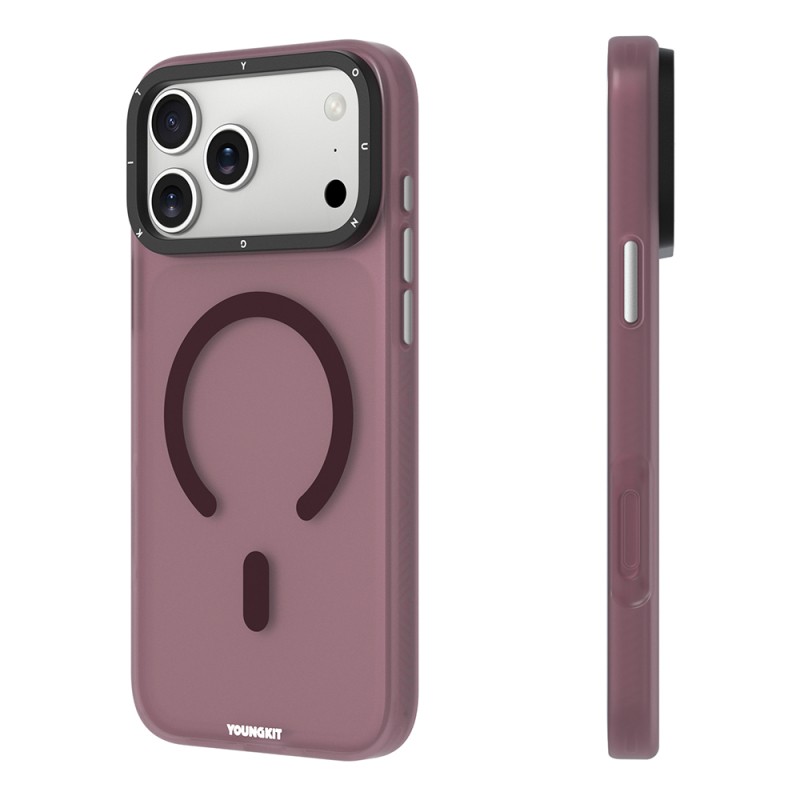 Apple iPhone 18 Pro Max Case with M-safe Charging Feature, Youngkit Hidden Sand Series Cover - 16