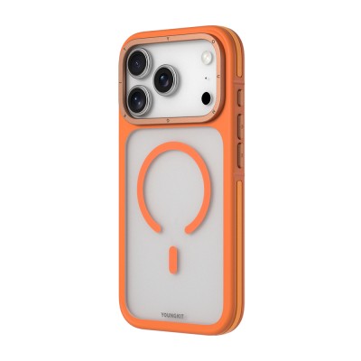 Apple iPhone 18 Pro Max Case with M-safe Charging Feature, Youngkit Rock Sand Series Cover - 8
